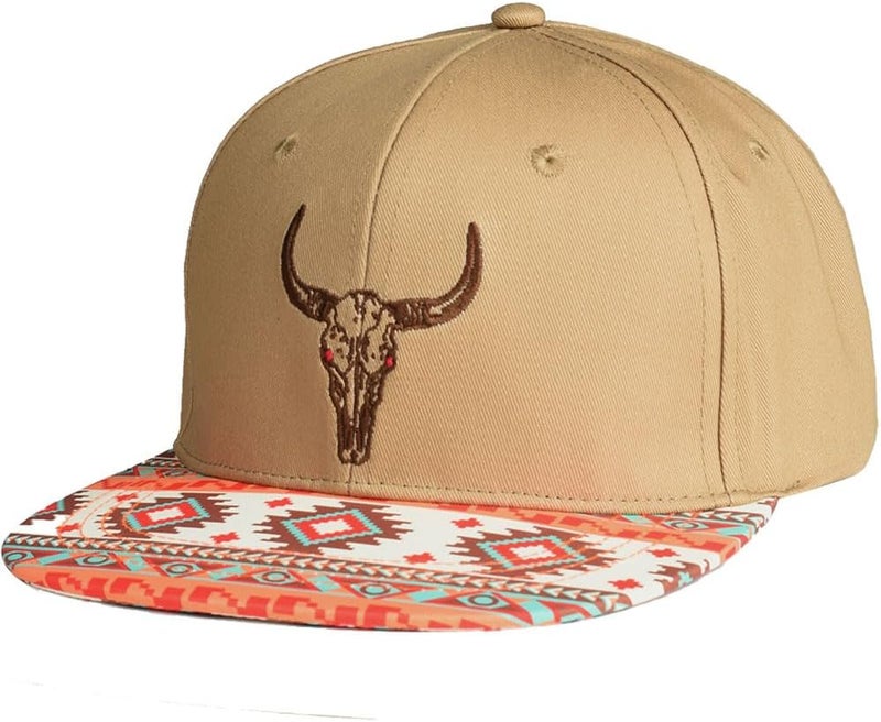 EDTREK Elite Youth Country Hat for Big Kids - Boys Snapback Hat with Flat Brim - Image 1